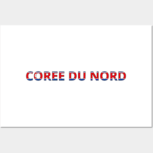 Drapeau Corée du Nord Posters and Art